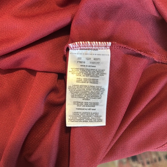 Columbia PFG Men's Red Omni-Shade Performance Perfect Cast Fishing Polo XL Tall - Picture 8 of 8